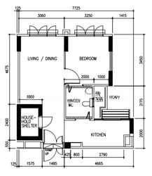 Blk 424B Orchid Spring @ Yishun (Yishun), HDB 2 Rooms #508404341